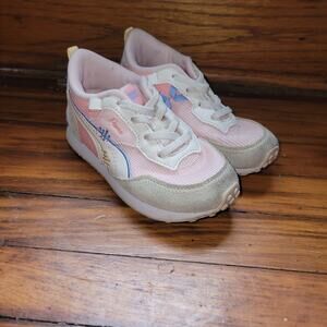 PUMA Rider Fv Sweater Wthr Lace‎ Up Youth Girls Beige, Pink Sneakers Casual 10